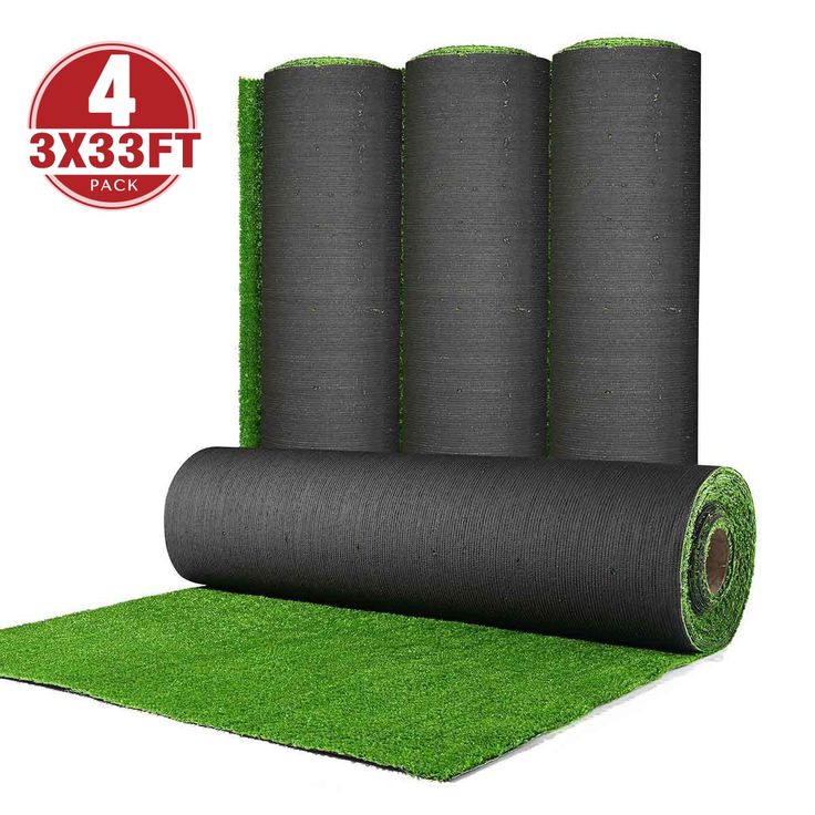 thelashop cricket pitch mat oudoor indoor practice turf (3 8h pile) 12x33ft (4x)3'x33'